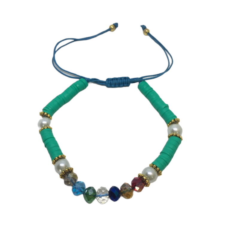 Heishi Bead Bracelet