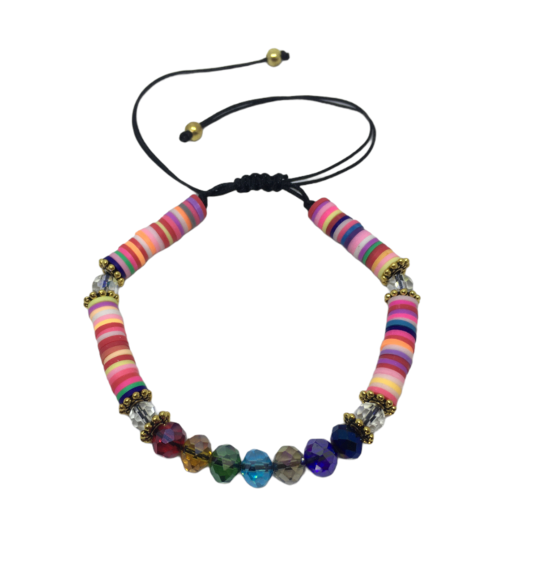 Adjustable Heishi Bracelets