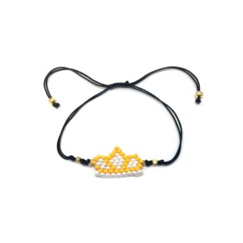 Adjustable Crown Handmade Miyuki Bracelet