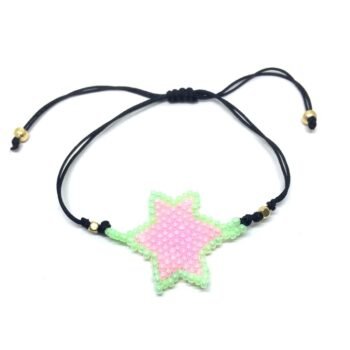 Handmade Boho Star Charm Miyuki Bracelet