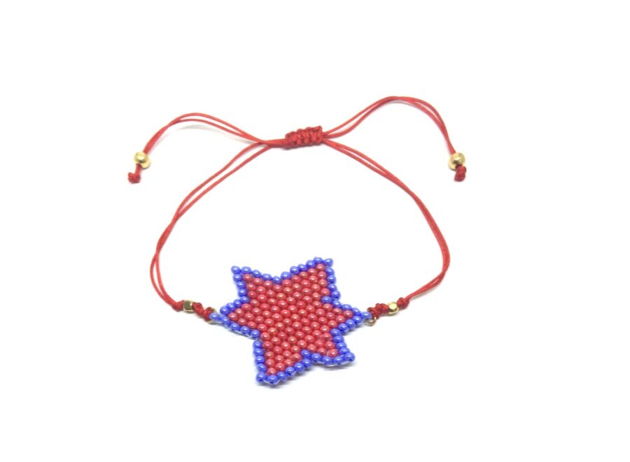 Handmade Star Miyuki Beads Bracelet