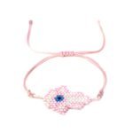 Hamsa Hand Boho Miyuki Beads Bracelet