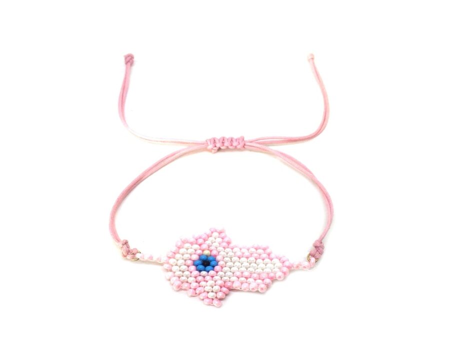 Hamsa Hand Boho Miyuki Beads Bracelet