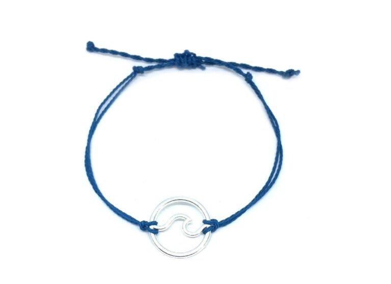 Blue String Bracelet