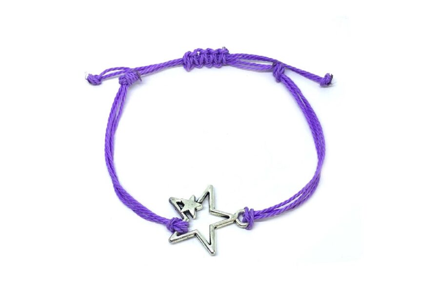 String Bracelets With Star Charm