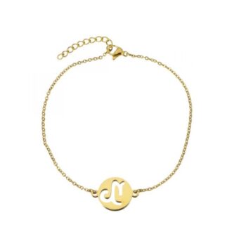 Capricorn zodiac sign bracelet