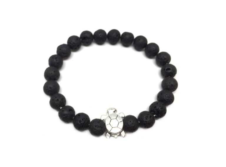 Sea Turtle Stone Bracelet
