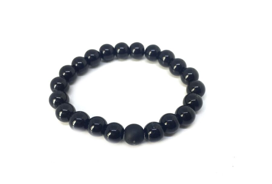 black stone Unisex Bracelets For Couples