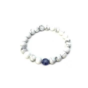 Howlite bead Distance Bracelets For Friends