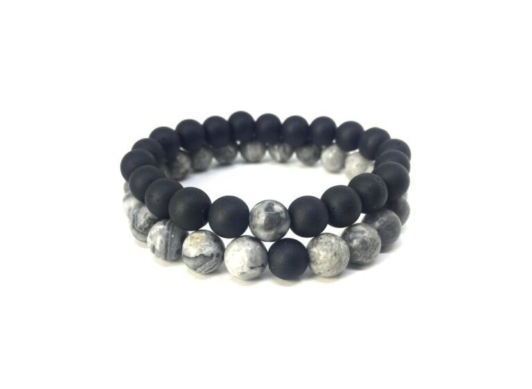 Matching Couple Bead Bracelets