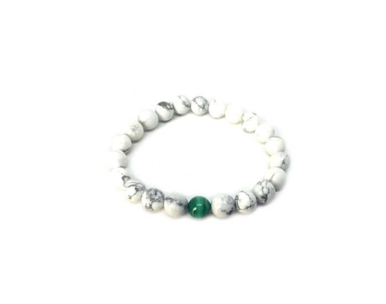 Relationship Howlite Bead Bracelets