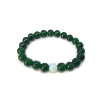 Jade green bead Long Relationship Bracelets