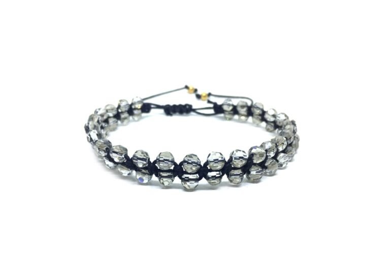 Crystal Macrame Bracelet