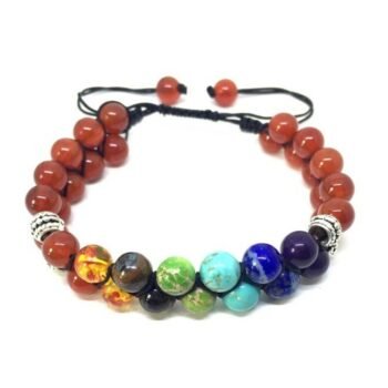 Macrame Chakra Wrap Bracelet