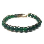 Jade Green Wrap Bracelet