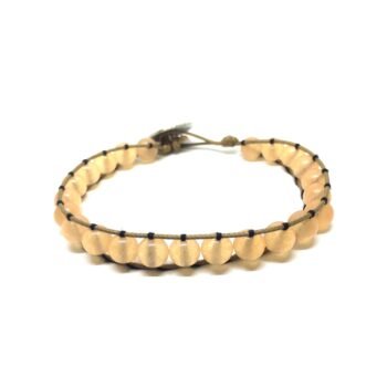 Citrine Wrap Bracelet