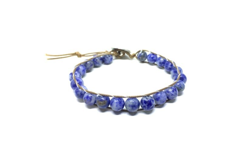 Lapis Lazuli Wrap Bracelet