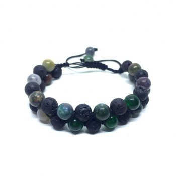 Agate Lava Stone Bracelet