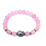 Rose Quartz Buddha Bracelet