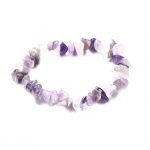 Amethyst Chip Bracelet