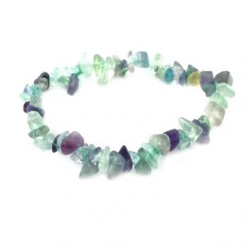 Fluorite Chip Bracelet