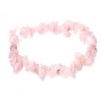 Rose Quartz Chip Bracelet