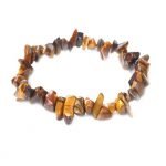 Tiger Eye Crystal Chip Bracelet