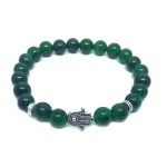 Green Hamsa Bracelet