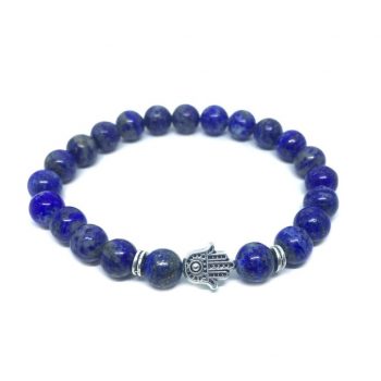 Blue Hamsa Bracelet