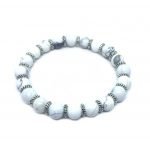 Howlite Stretch Bracelet