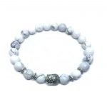 Howlite Buddha Bracelet