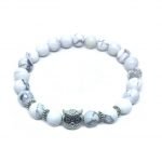 Howlite Owl Bracelet