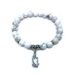 Howlite Charm Bracelet