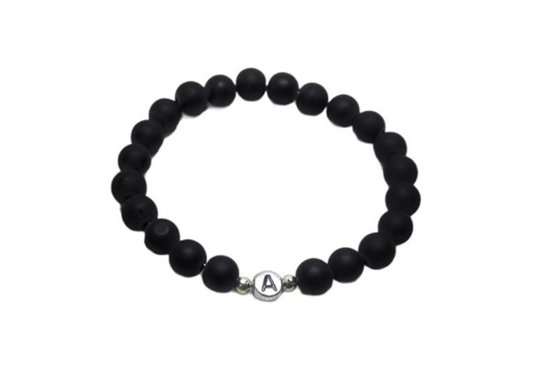 Beaded Initial Bracelet