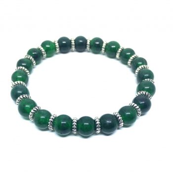 Natural Jade Bead Bracelet