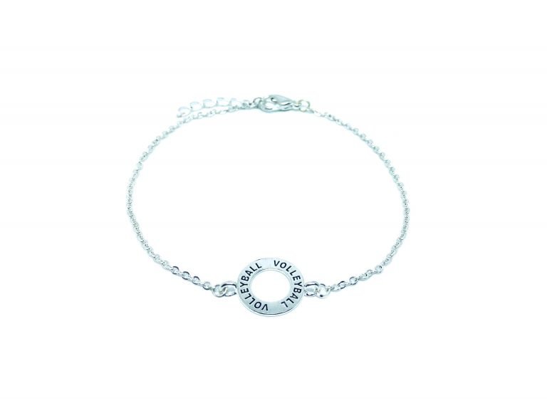 Silver Washer Bracelet