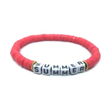 Heishi Summer Name Bracelet