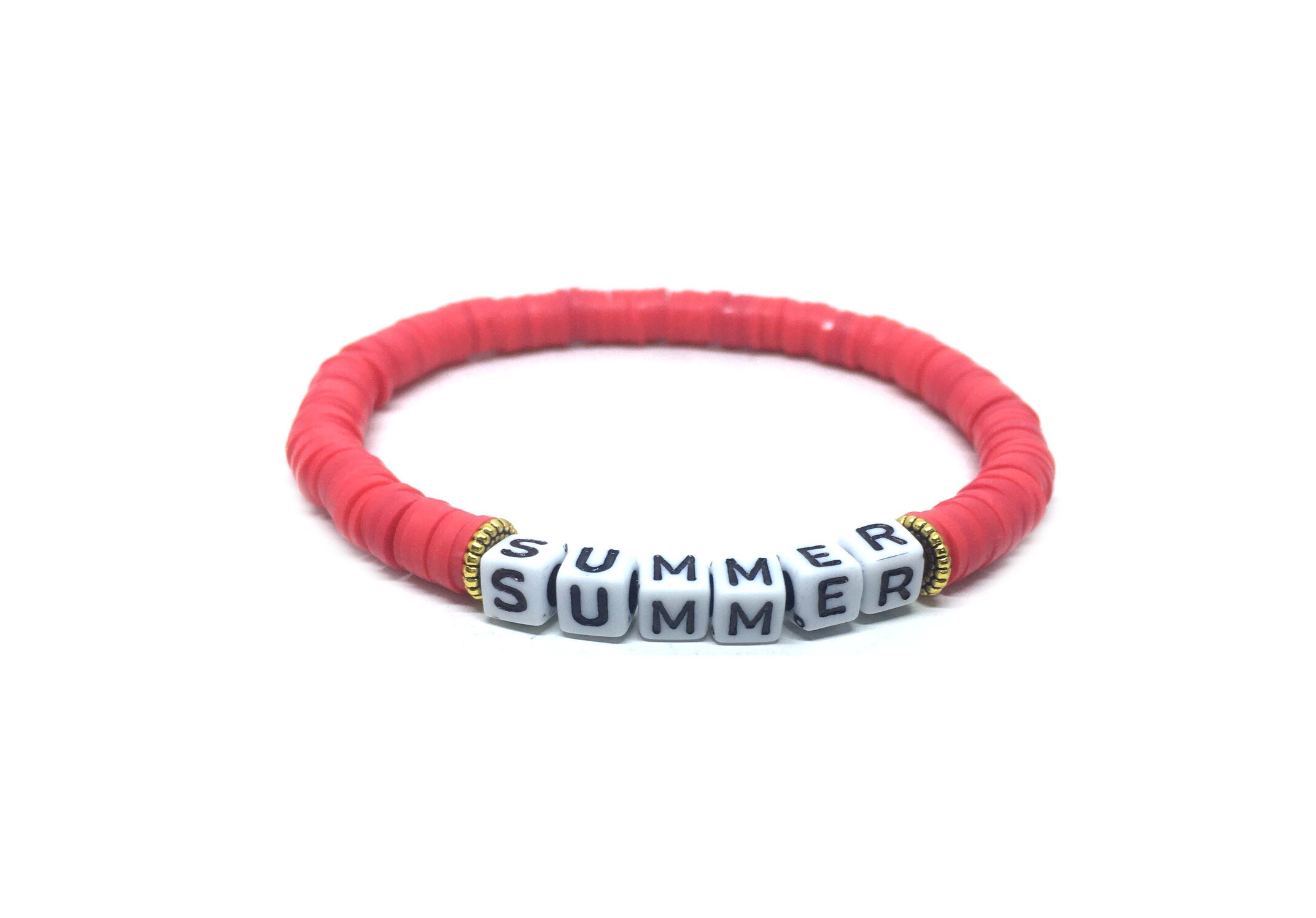 Heishi Summer Name Bracelet