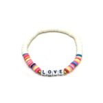 Heishi Love Name Bracelet