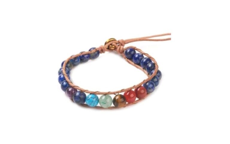 7 Chakra Bracelet With Lapis lazuli
