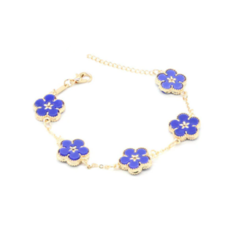 Flower Charm Bracelet