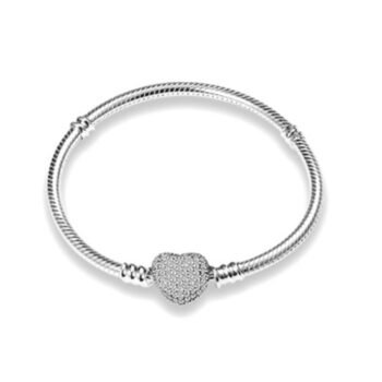 Heart Snake Chain Bracelet