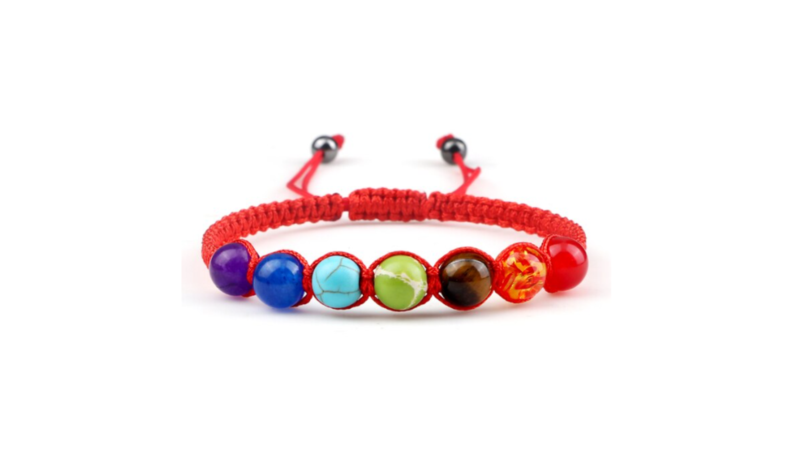 Chakra Braided Bracelet Adjustable