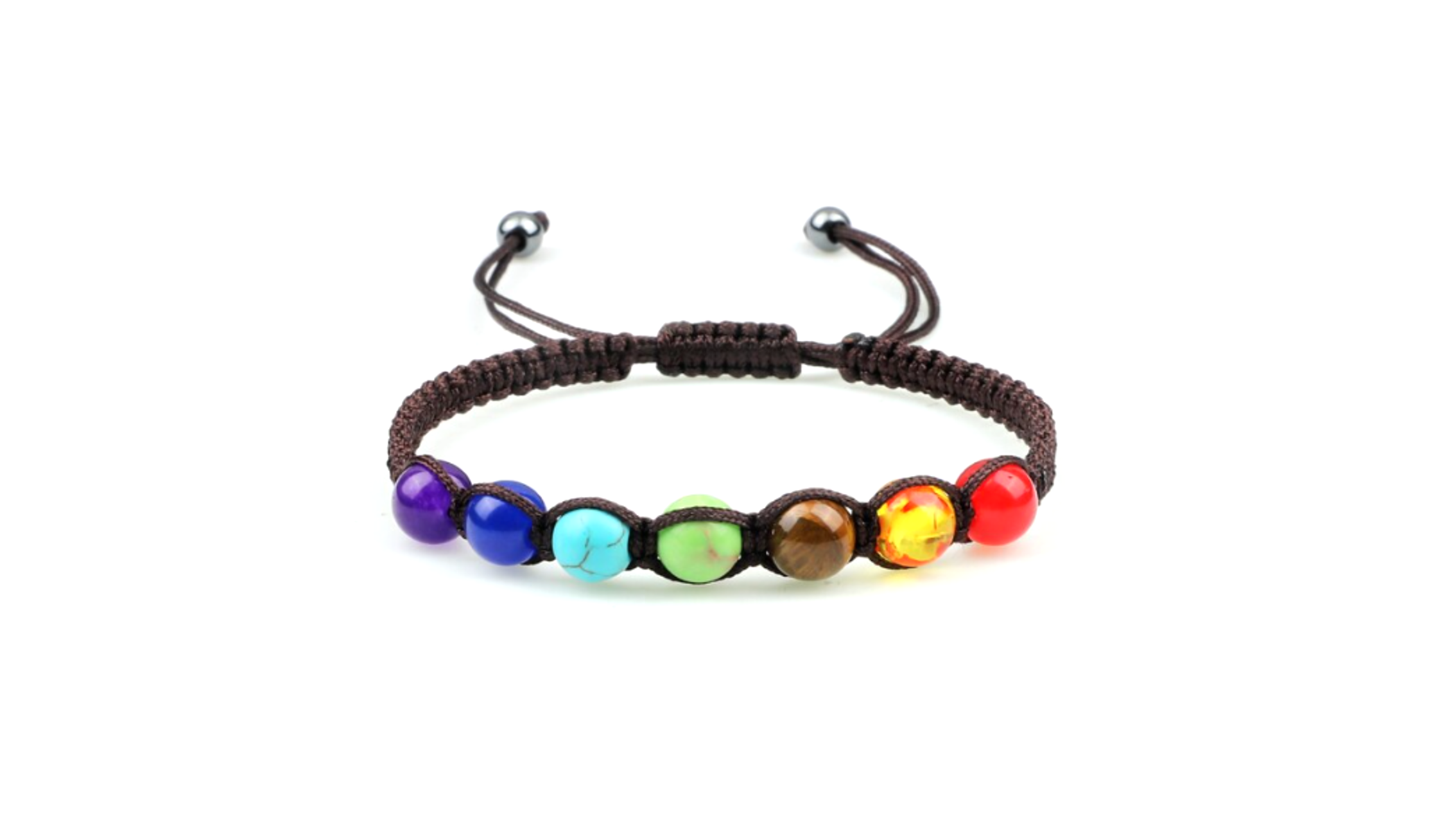 Chakra Beads Braided Bracelet
