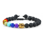 ZCHAK-062 Chakra Bracelet with Buddha