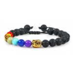 Chakra Bracelet with Buddha