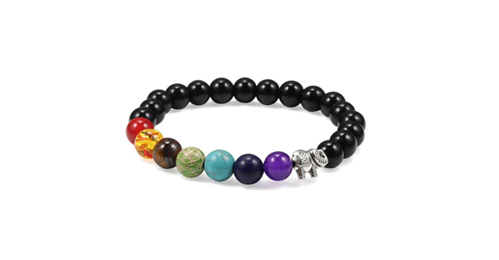 Hematite 7 Chakra Bracelet