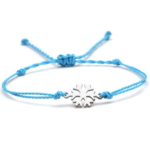 Snowflake Wax String Bracelet