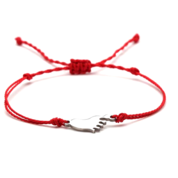 Wax Red String Bracelets