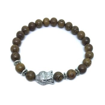 Wooden Buddha Bracelet